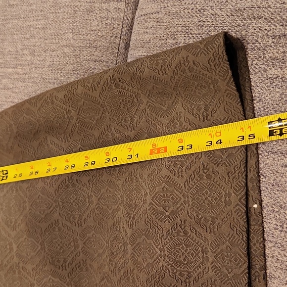 Elie Tahari Brown Print Fitted Zip Back Shift Dress Cap Sleeve SZ 6 - Picture 13 of 13